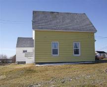 Side elevation of Gilbert Nickerson House, Shag Harbour, NS, 2008.; Department of Tourism, Culture and Heritage, Province of Nova Scotia, 2008
