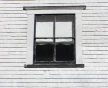 Window detail of the South Canaan Free Baptist Church, South Canaan, Yarmouth County, NS, 2008.; Heritage Division, NS Dept. of Tourism, Culture and Heritage, 2008