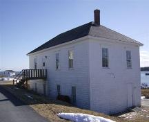 Side and front elevations, Temperance Hall, Shag Harbour, NS, 2008.; Department of Tourism, Culture and Heritage, Province of Nova Scotia 2008