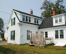 This image shows the rear view of the residence, 2007.; Province of New Brunswick