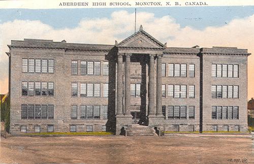 L’école Aberdeen vers 1930