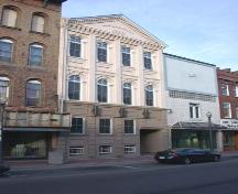 North façade featuring symmetrical upper storeys, 2004.; City of Brantford, Department of Planning, 2004.