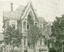 Showing house, c. 1915; Wyatt Heritage Properties, Acc. 070.022