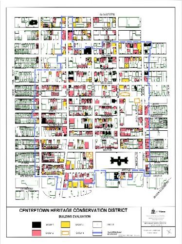 Centretown Heritage Conservation District Map