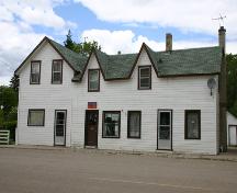 Main elevation of the Alexander Post Office, Alexander, 2004; Historic Resources Branch, Manitoba Culture, Heritage, Tourism and Sport, 2004