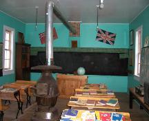 Interior of Mount Prospect School, Cartwright, 2006; Historic Resources Branch, Manitoba Culture, Heritage, Tourism and Sport, 2006
