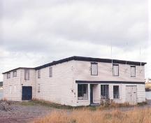 View of front facade and left side, Reid's General Store, Heart's Delight.; Heritage Foundation of Newfoundland and Labrador, 2003