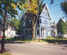 Showing front and side elevations; Wyatt Heritage Properties, 1995