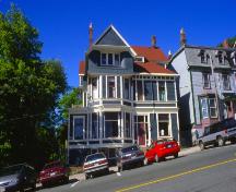 View of main facade of Howard House, St. John's, NL.; Heritage Foundation of Newfoundland and Labrador, 2005
