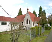 Exterior view of St. John the Apostle Anglican Church; City of Port Moody, 2007