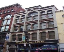 Front elevation, Wright Building, Halifax, NS, 2008.; Heritage Division, NS Dept. of Tourism, Culture and Heritage, 2008