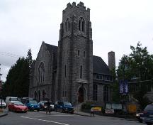 Exterior view of the First Baptist Church; City of Vancouver, 2007