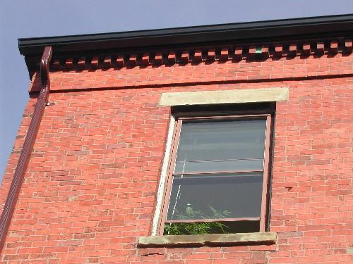 41, rue Duke - Fenêtre et l'avant toit