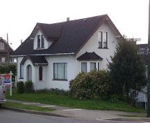 Exterior view of the Beckett House; City of Vancouver, 2007