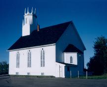 L'église unie Coverdale - vue du côté; PNB 2004