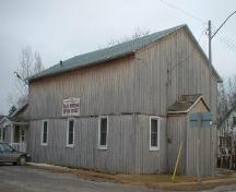 Original siding of St. John's Parish Hall; Haldimand County 2007