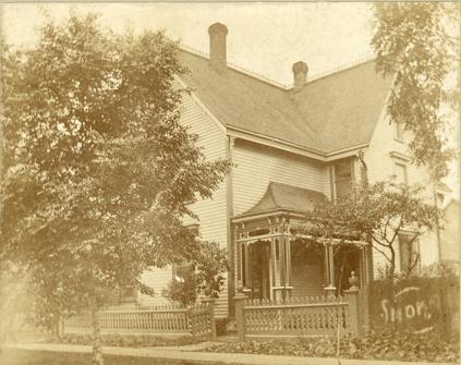 Archive image of the M.P. Hogan House, c. 1900