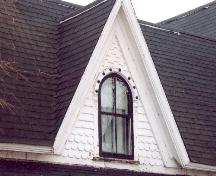 Detail of dormer window and shingle styles; Province of PEI, Carter Jeffery, 2007