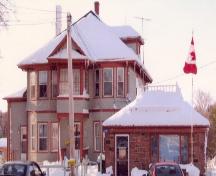 East elevation with office on the right with flag; Province of PEI, Carter Jeffery, 2007