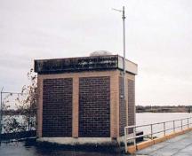 Exterior view of the No. 1 Road Pumpstaton,  2001; Denise Cook Design 2001