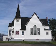 Zion Baptist Church, Truro, western elevation, 2004; Heritage Division, NS Dept. of Tourism, Culture and Heritage, 2004