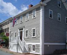 Knaut-Rhuland House, Old Town Lunenburg, south façade, 2004; Heritage Division, NS Dept. of Tourism, Culture and Heritage