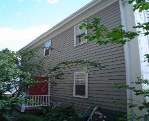 Knaut-Rhuland House, Old Town Lunenburg, rear façade, 2004; Heritage Division, NS Dept. of Tourism, Culture and Heritage
