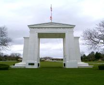 Exterior view of the Peace Arch, 2004; City of Surrey, 2004