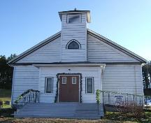 Front elevation of the Wentworth United Baptist Church, Wentworth, NS, 2009.; Heritage Division, NS Dept of Tourism, Culture and Heritage, 2009.