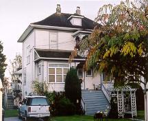 Exterior view of the Goldie Harris House, 2000; City of Richmond, 2000
