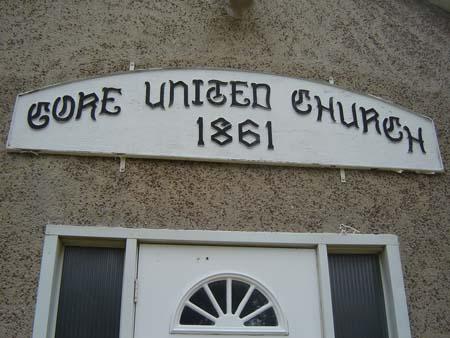 Entrance Sign, Norwich Gore United Church, 2007