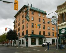 Exterior view of the Plaza Hotel, 2007; City of Kamloops, 2007