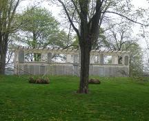 Featured is the Pergola's situation in St. Andrews Park.; Kayla Jonas, 2007.