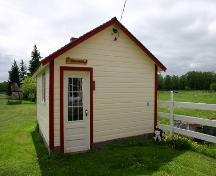 North elevation of the Milk House, Nordin Farmstead, Teulon area, 2005; Historic Resources Branch, Manitoba Culture, Heritage, Tourism and Sport, 2005