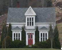 Front elevation, Hanna House, Lakelands, NS, 2009.; Heritage Division, NS Dept of Tourism, Culture and Heritage, 2009