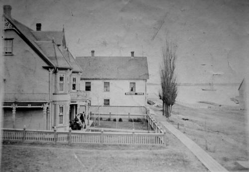 Side view of Capt. Malcolm MacDonald House