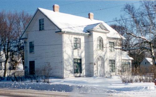 View of house in winter