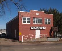 This image shows an overall view of the building, 2009; Village of Chipman