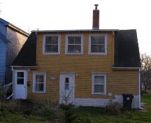Rear (north) elevation of the Eldridge House, Yarmouth, NS, 2006; Heritage Division, NS Dept of Tourism, Culture & Heritage, 2006