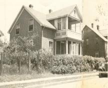 Showing Todd House, c. 1940s; MacNaught Archives Acc. 165.001
