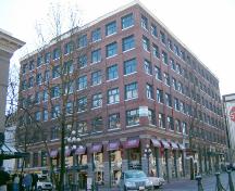 Exterior view of the Leckie Building; City of Vancouver, 2004