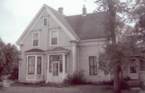 Archive image of house, 1972