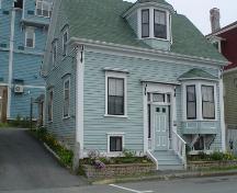 Young House, Old Town, Lunenburg, south façade, 2004; Heritage Division, NS Dept. of Tourism, Culture and Heritage, 2004