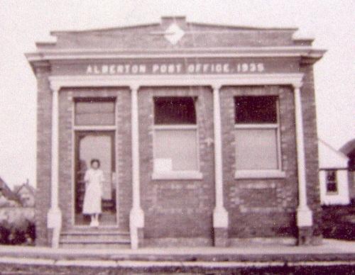Showing Alberton Post Office, c 1936
