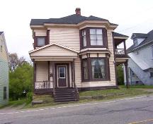 John McDonald House, front elevation, 2004.; City of Miramichi