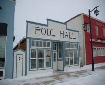 Vilna Pool Hall and Barbershop; Alberta Culture and Community Spirit, Historic Resources Management, 2006