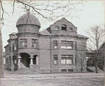 When completed in 1905, the Peters House was among the finest residences in Moncton.  It stands largely unchanged today.; Moncton Museum