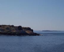 View of Wester Point, looking southwest from Peter's Point, Portugal Cove, NL.; HFNL/Andrea O'Brien 2009