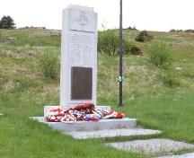 Photo view of War Memorial, Branch, NL, 2008; Andrea O'Brien, HFNL, 2008