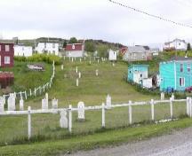 View from Gut Path of The Old Graveyard, Branch, NL, 2008.; Andrea O'Brien, HFNL, 2008